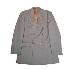Cellini Vintage Peak Lapel Double Breasted Blazer